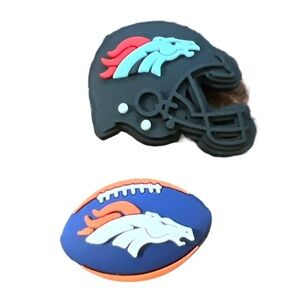 Denver Broncos Football Croc Charms
